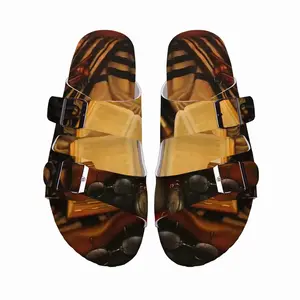 Men Morning Of Talmudist Cork Sandals