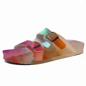 Men Concentricity Cork Sandals