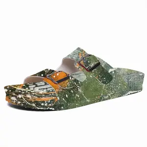 Men Miniature E Cork Sandals