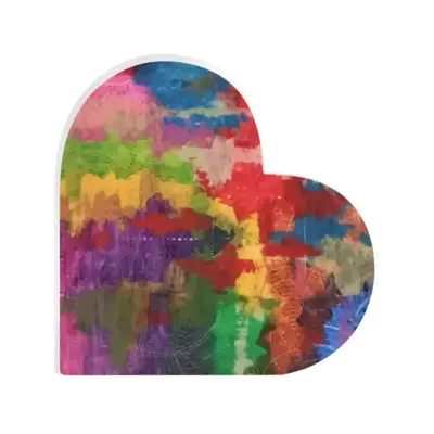 #86-2021 Heart Decoration (Acrylic)