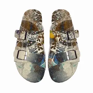 Men Miniature U Cork Sandals