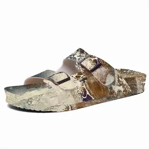 Men Miniature U Cork Sandals