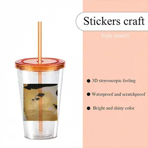 Face Double Layer Plastic Cup