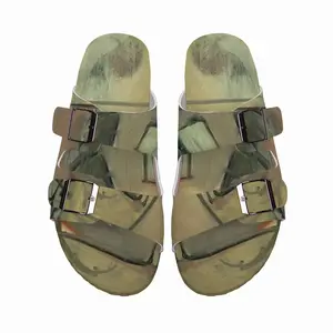 Men Back Door Cork Sandals