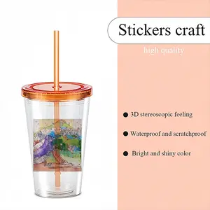 The Lee - Drawing Double Layer Plastic Cup