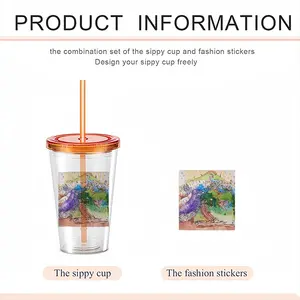 The Lee - Drawing Double Layer Plastic Cup