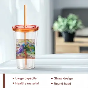 The Lee - Drawing Double Layer Plastic Cup