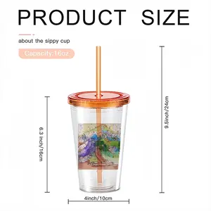 The Lee - Drawing Double Layer Plastic Cup