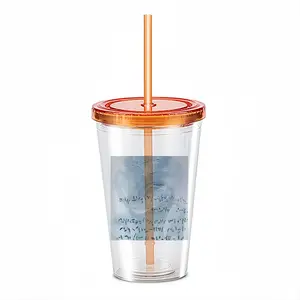 Watercolor - O Double Layer Plastic Cup