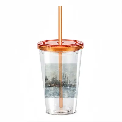 Chilly Morning Double Layer Plastic Cup