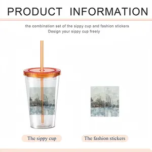 Chilly Morning Double Layer Plastic Cup