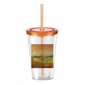 Cluster Cottages Double Layer Plastic Cup