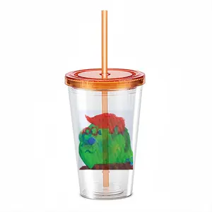 Peter Poirot Double Layer Plastic Cup