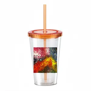 A Field Of Energy E Double Layer Plastic Cup