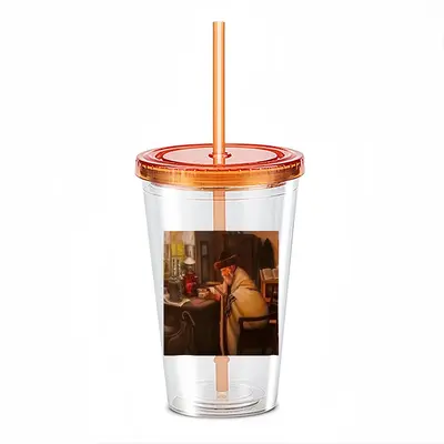 Shabes In Shtetl Double Layer Plastic Cup