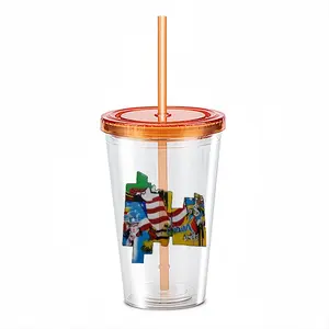 N Y Mark Double Layer Plastic Cup