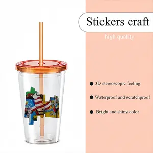 N Y Mark Double Layer Plastic Cup