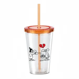 Failed Love Double Layer Plastic Cup