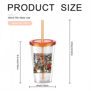 Office Mayhem Double Layer Plastic Cup