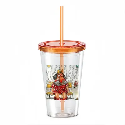 Chain Smoker Double Layer Plastic Cup