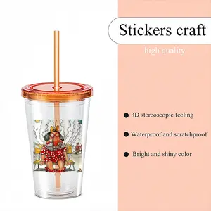 Chain Smoker Double Layer Plastic Cup