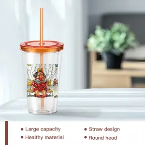 Chain Smoker Double Layer Plastic Cup