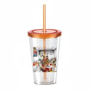 Office Injury Double Layer Plastic Cup