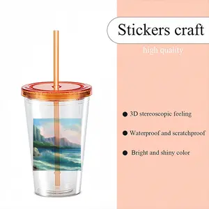 Emerals Sea Double Layer Plastic Cup