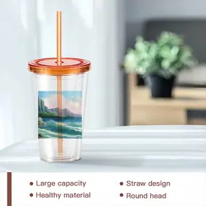 Emerals Sea Double Layer Plastic Cup