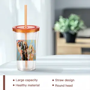 Release Double Layer Plastic Cup