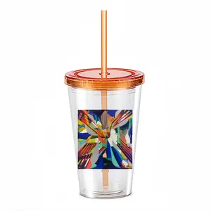 Enjoy Your Day Double Layer Plastic Cup