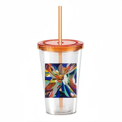 Enjoy Your Day Double Layer Plastic Cup