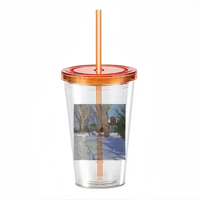 Village Samsonovo Double Layer Plastic Cup