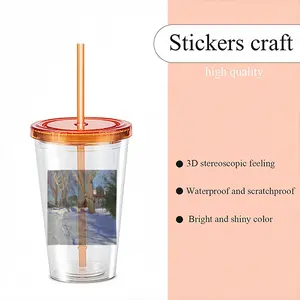 Village Samsonovo Double Layer Plastic Cup