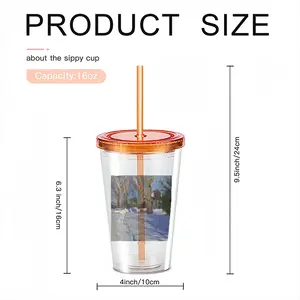 Village Samsonovo Double Layer Plastic Cup