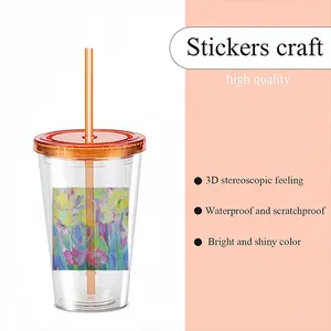 Tulips-2 Double Layer Plastic Cup