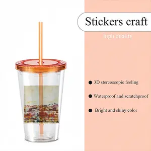 Magmatic Fields Double Layer Plastic Cup