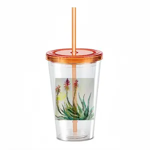 Aloe Double Layer Plastic Cup