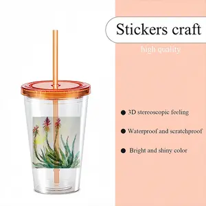 Aloe Double Layer Plastic Cup