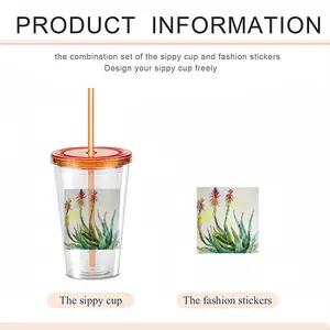 Aloe Double Layer Plastic Cup