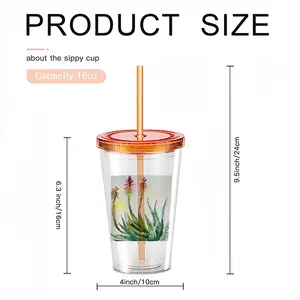 Aloe Double Layer Plastic Cup