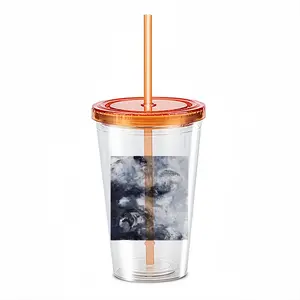 Charcoal Sky Double Layer Plastic Cup