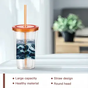 Sea Power Double Layer Plastic Cup