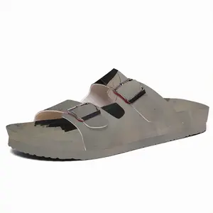 Men Dont Look Back Cork Sandals