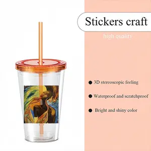 Just Fly With Me Double Layer Plastic Cup