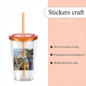 Aphrodite Prints Double Layer Plastic Cup