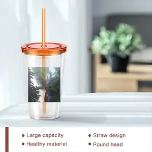 Paths Of Life Double Layer Plastic Cup