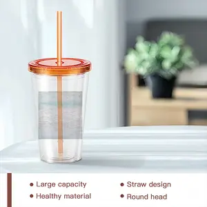 Pure Surrender Double Layer Plastic Cup