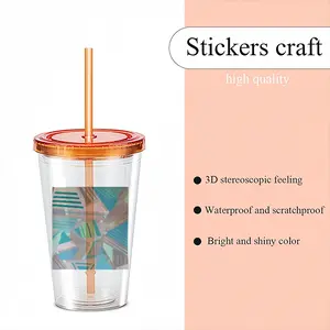 Romantic Streets Double Layer Plastic Cup