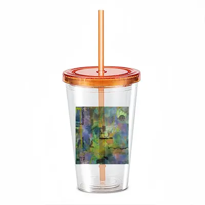 Hummingbird 9 Double Layer Plastic Cup